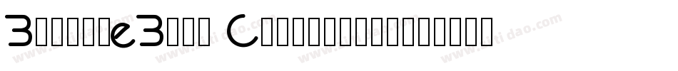 BalanceBold CapsItalic字体转换